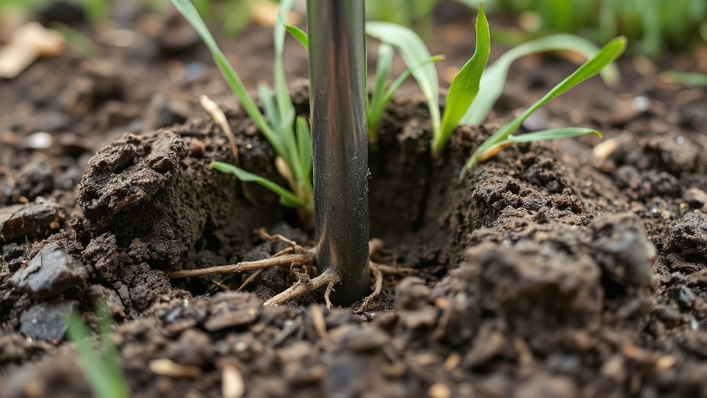 spike aeration temporary spot relief