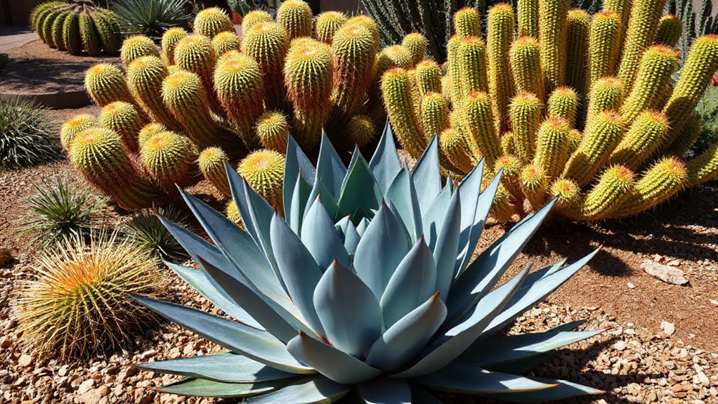 spiky succulents deter snakes