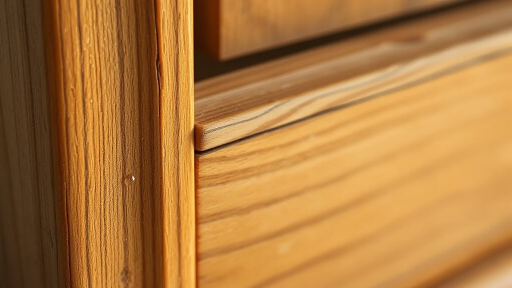 temperature driven door material movement