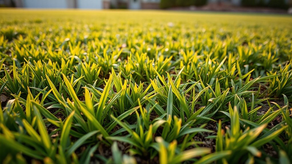 tough fast recovering drought tolerant turf