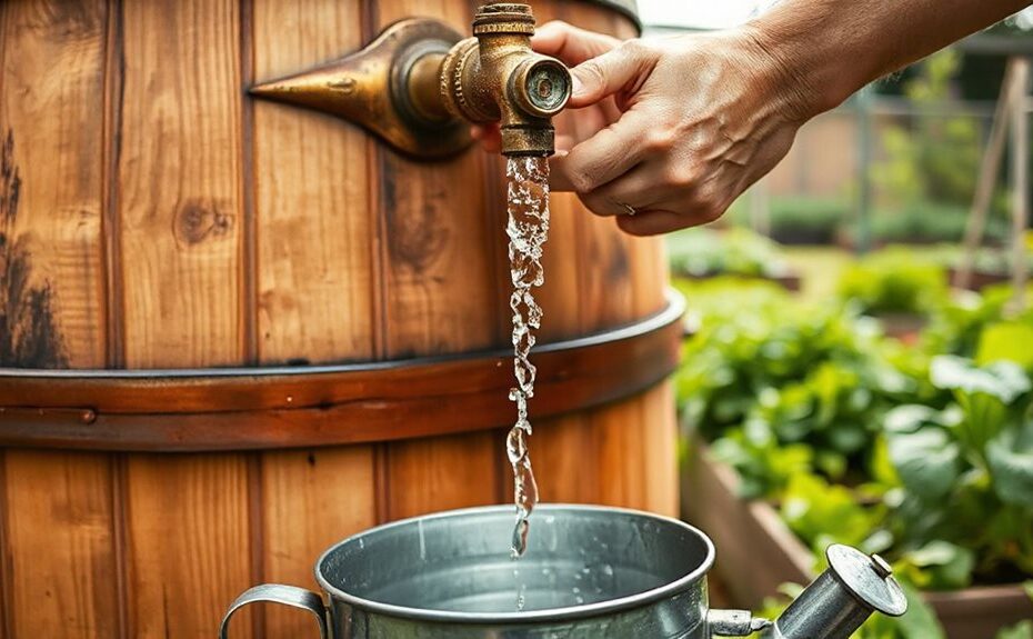 capture rain conserve water