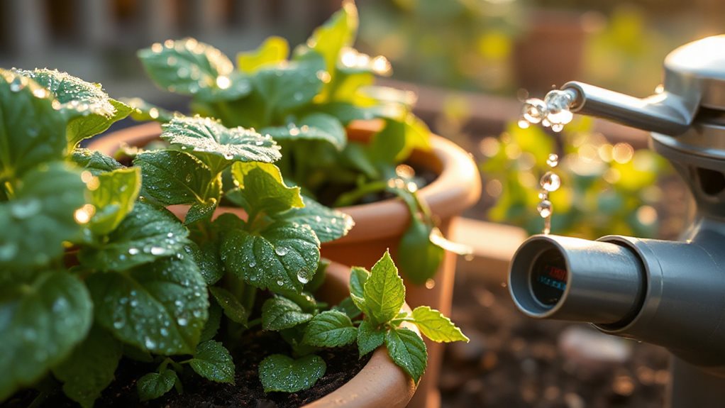 check soil water deeply