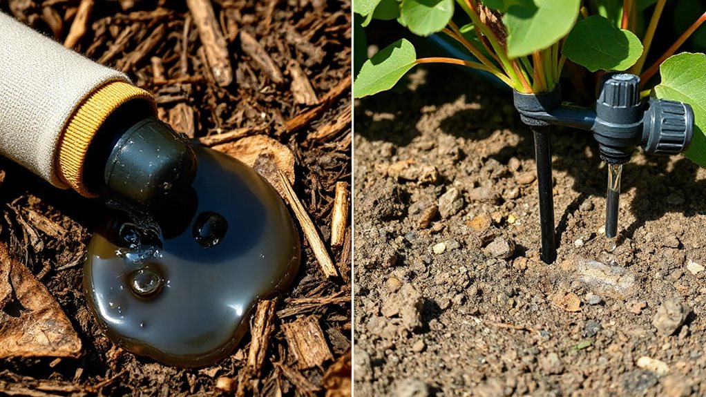 drip irrigation reduces water waste