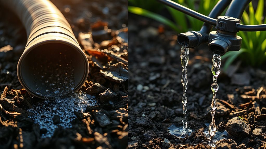 efficient root targeted slow watering