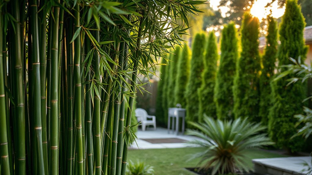 fast growing low maintenance hedging