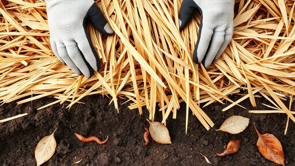 feed and protect soil mulch