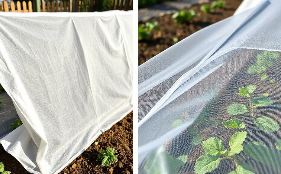 frost cloth provides frost protection