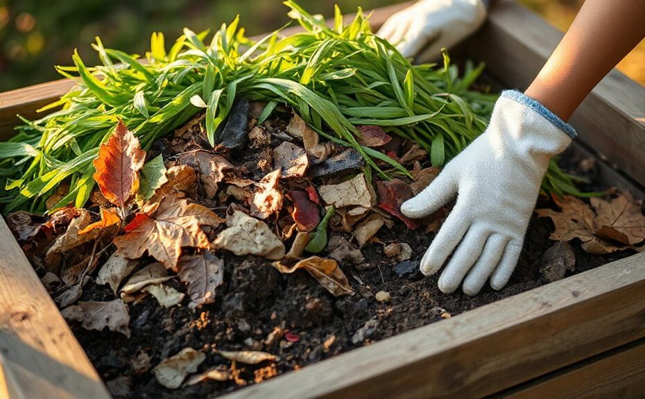 layer organic materials maintain moisture