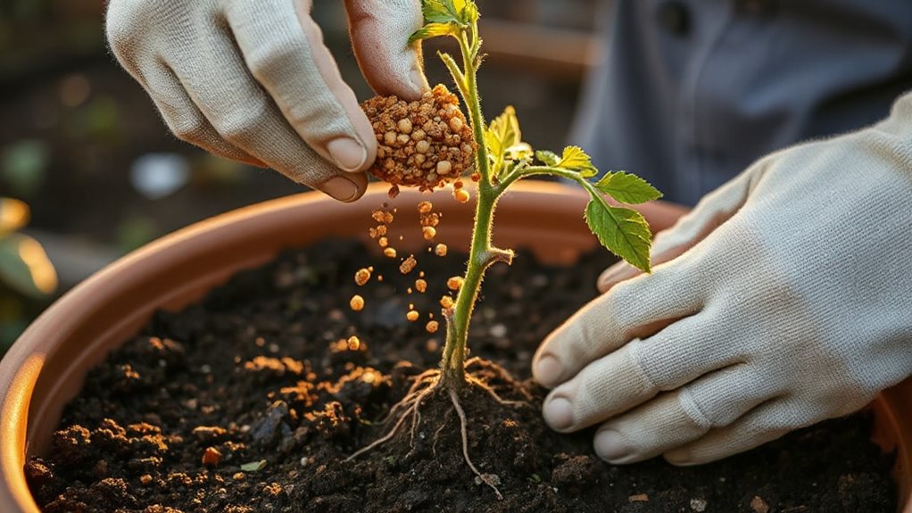 low nitrogen high phosphorus transplant