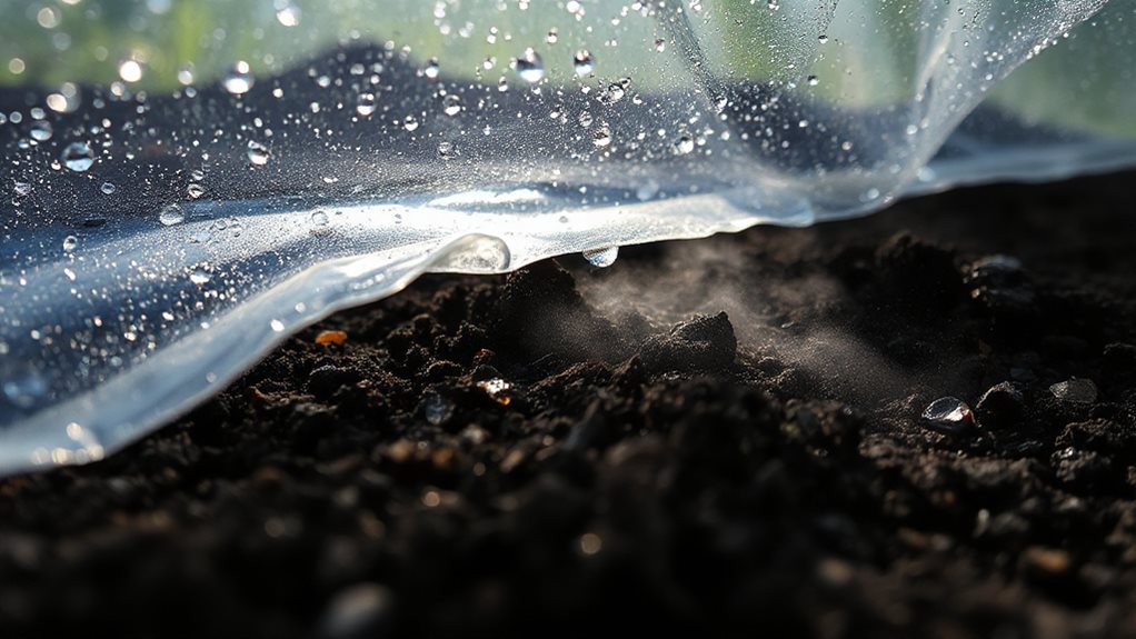 moist soil intensifies solarization