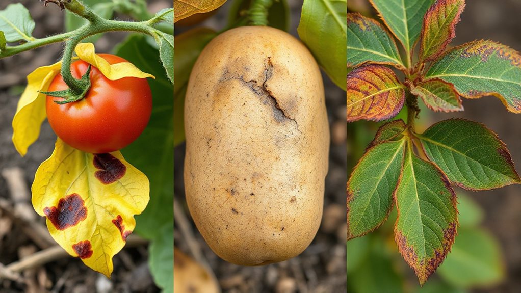 potassium deficiency causing discoloration