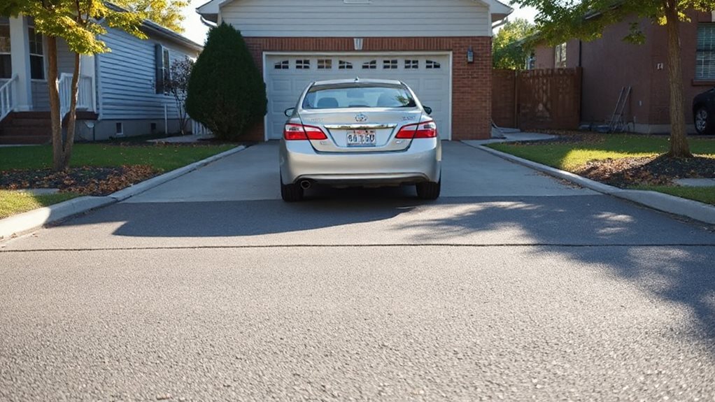 prevent unauthorized driveway parking