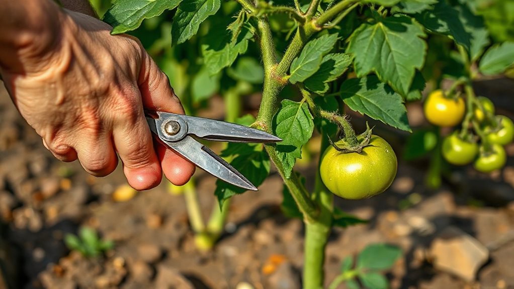 How to Prune Vegetable Plants Correctly - Yardique