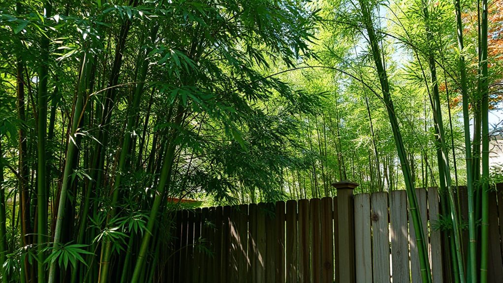 rapid tall privacy plants