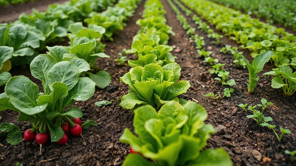 space out sowings regularly