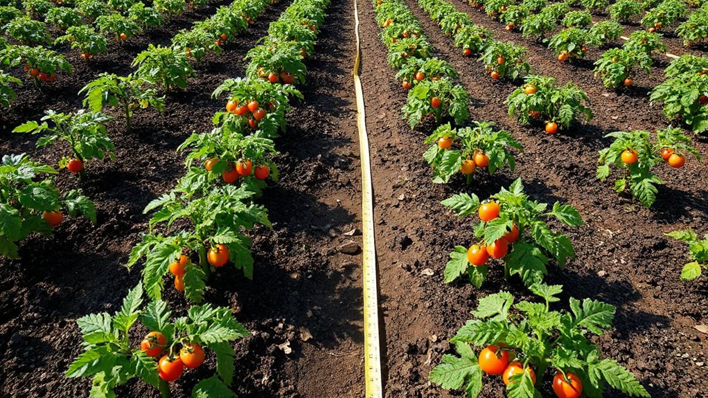 space tomatoes 18 36 apart