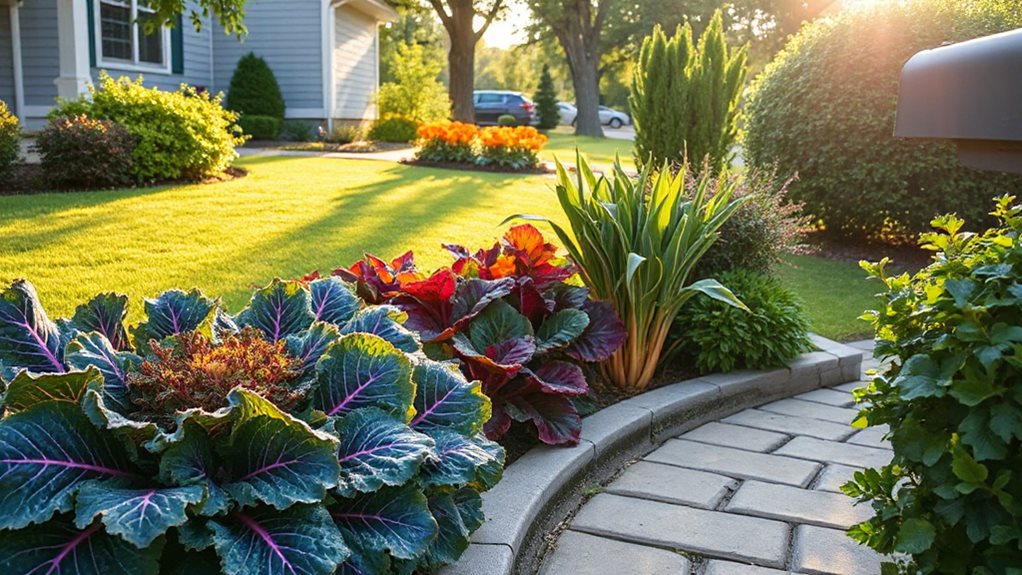 swap ornamentals for edibles