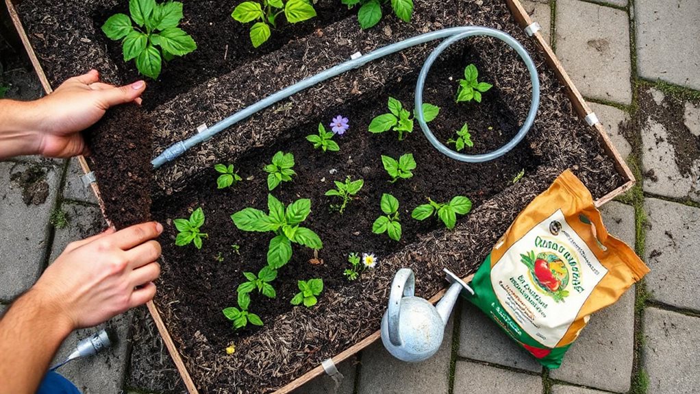 test compost mulch water wisely