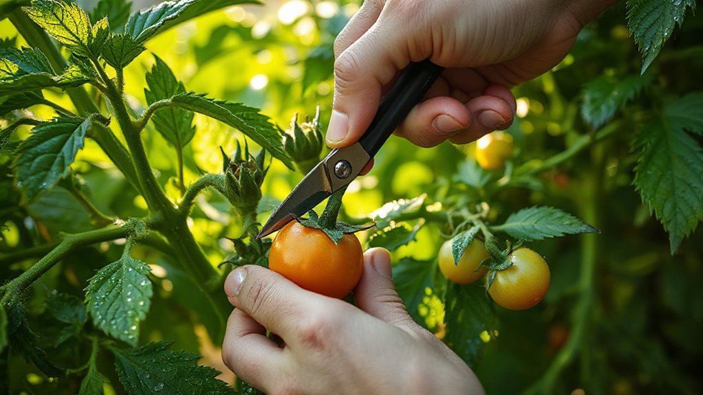 thin seedlings preserve yield