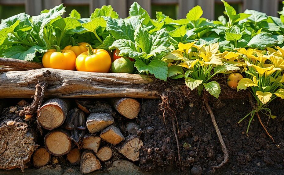 wood filled raised bed benefits