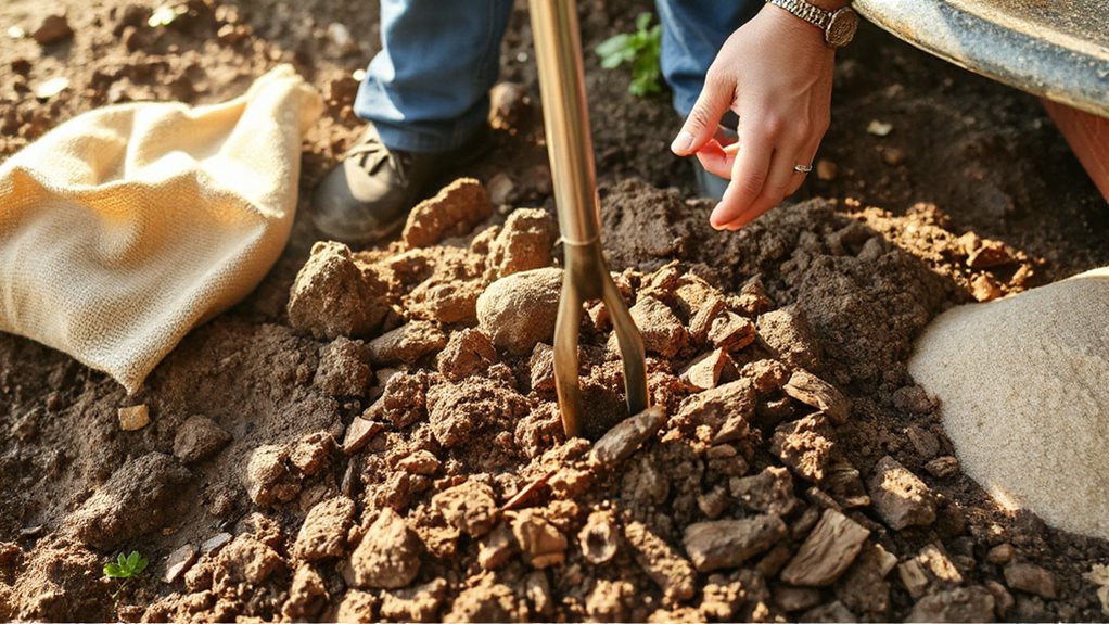 work soil when dry