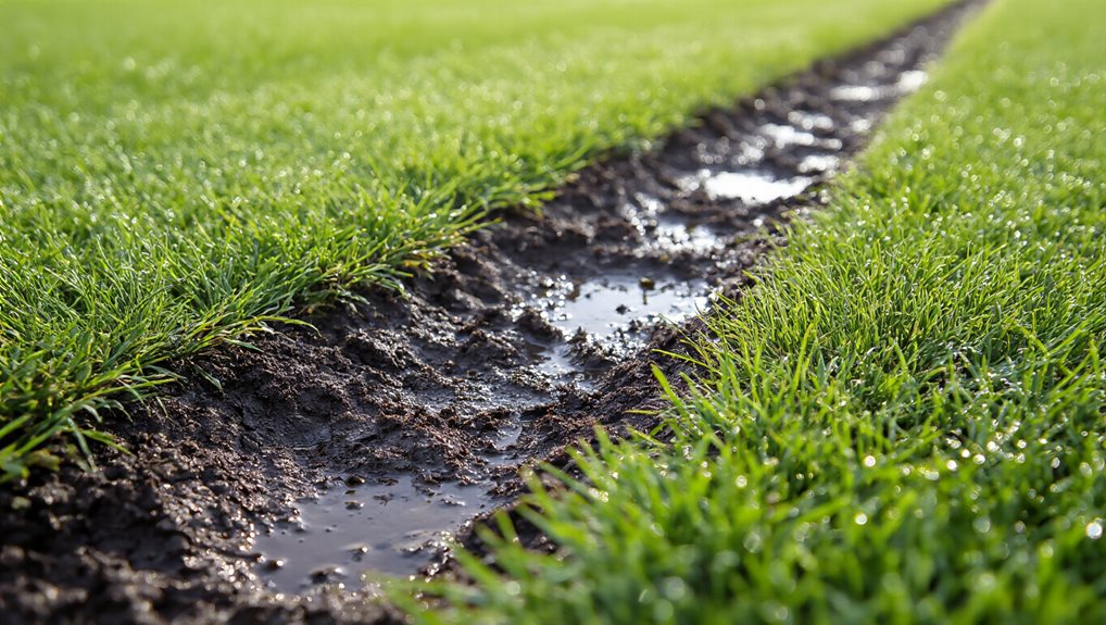 aeration reduces compaction improves drainage