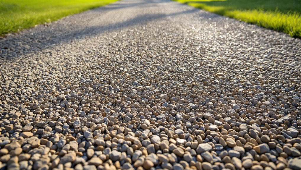angular crushed stone driveway layering 8 12 inches