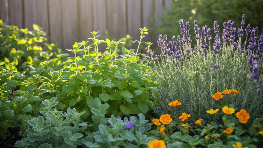 aromatic barrier deters raccoons