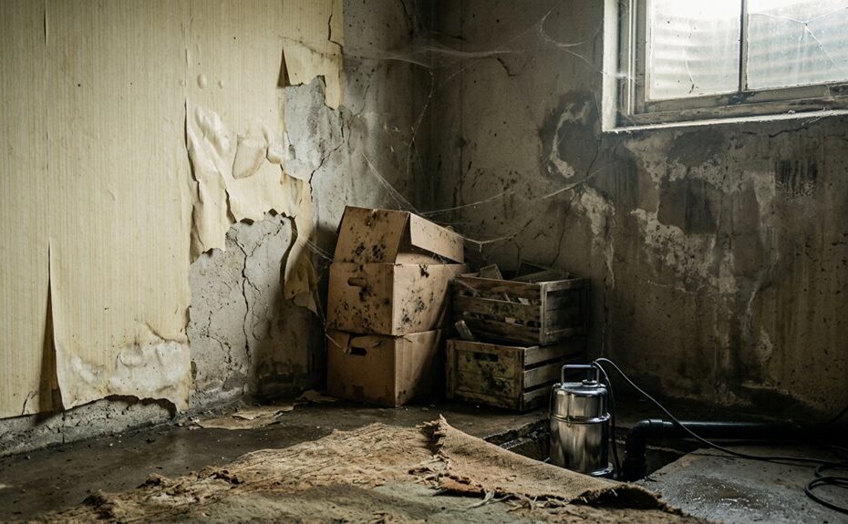 basement musty odor concerns