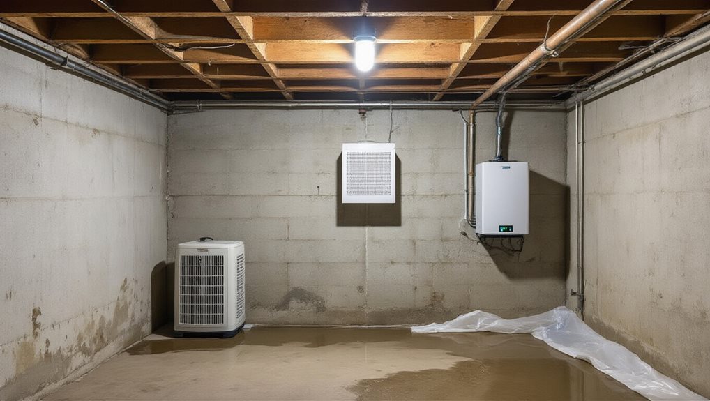 basement ventilation required opening calculations
