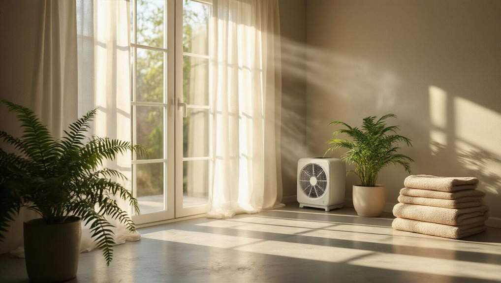 basement ventilation with exhaust fans
