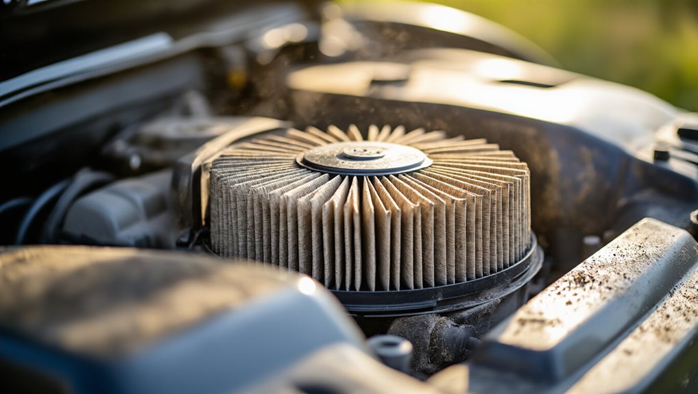 clean air filter check restrictions