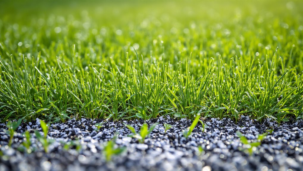 clear debris loosen soil press seed