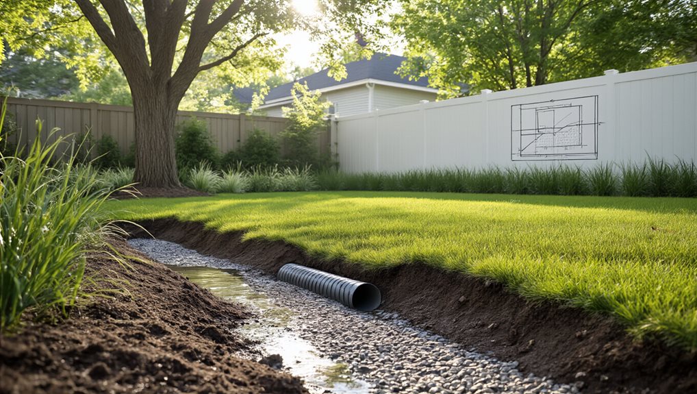 common yard drainage problems and fixes