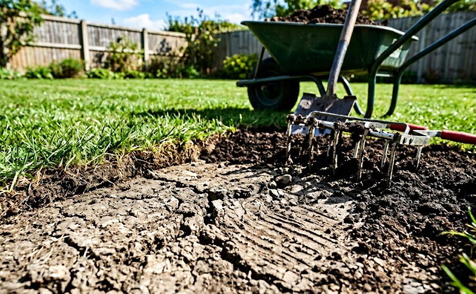 compacted lawn soil restoration tips