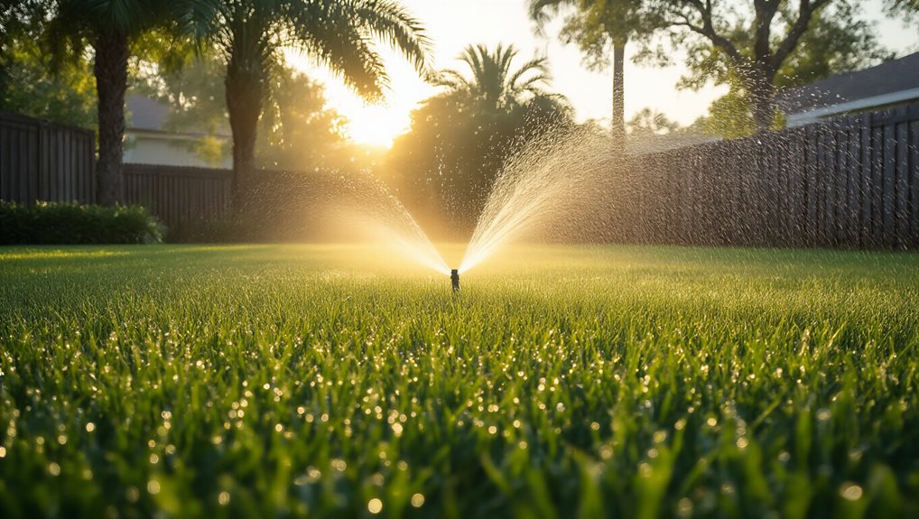 cool mornings efficient watering