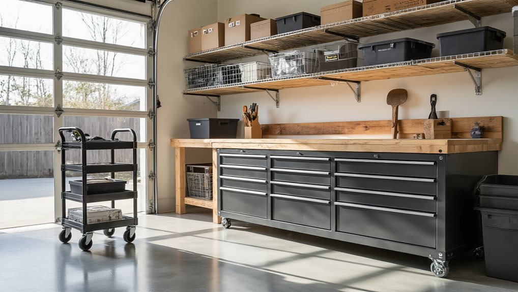 decluttered shelves improved airflow