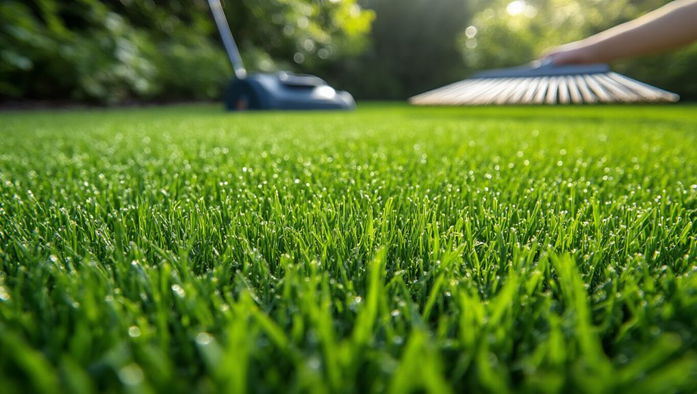 dense lawn improves weed control