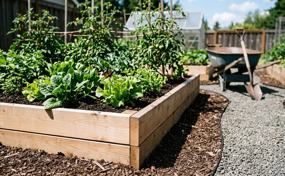 depth for raised beds specific