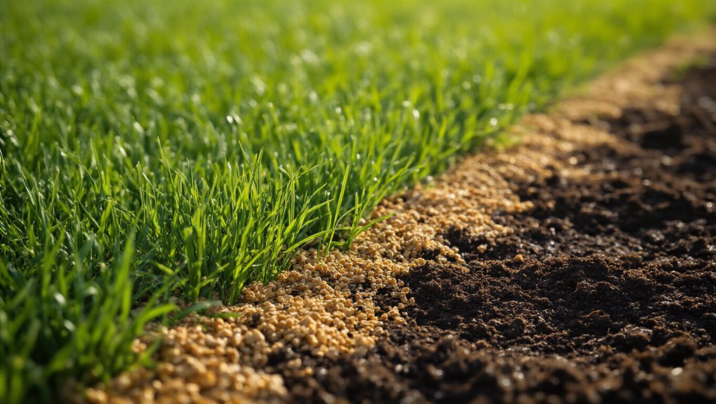 dethatch top dress soil amendment