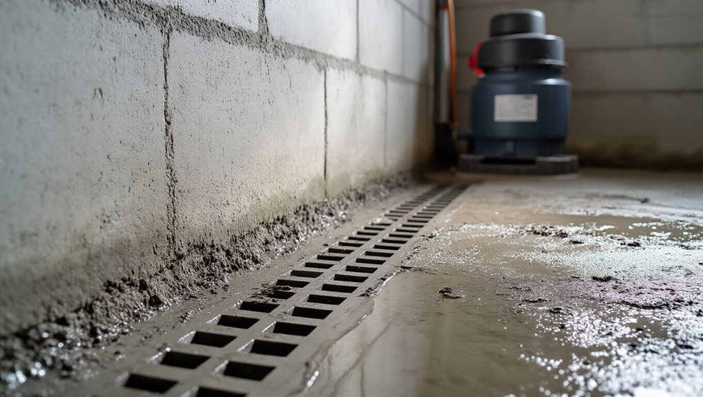drainage membranes sump pump