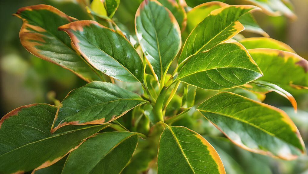 drought stress from uneven watering