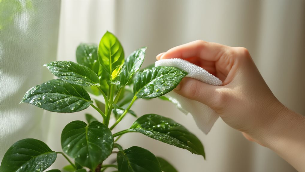 dust leaves boost photosynthesis habitually