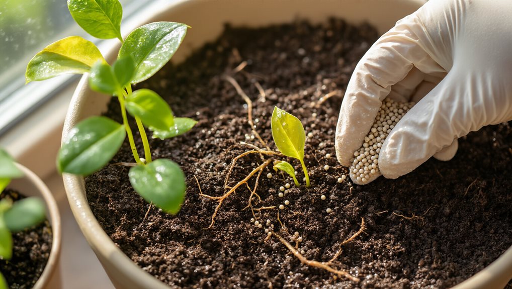 early spring slow release feeding schedule