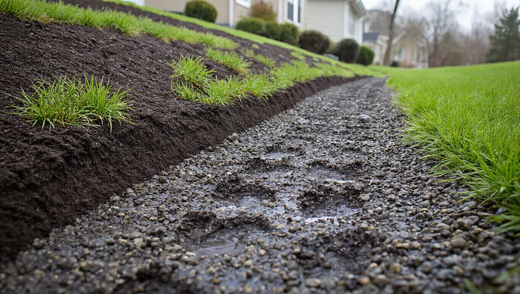 establish slope redirect runoff