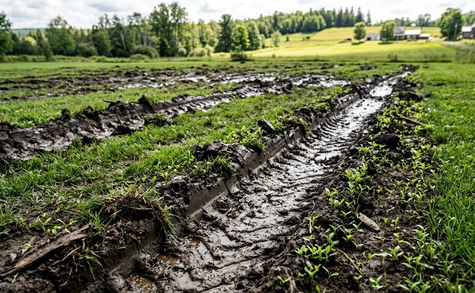 fix lawn ruts from cars