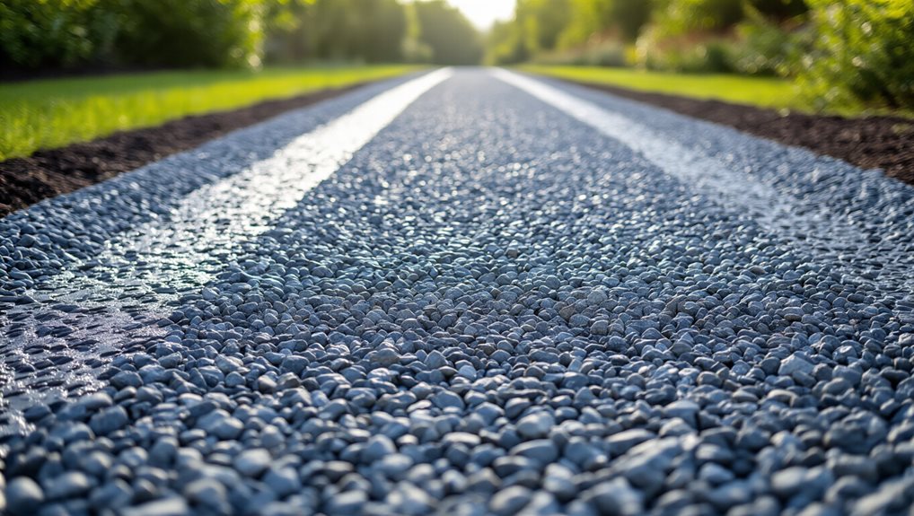 french drain crown compacted sub base