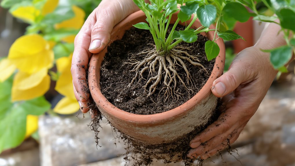 fresh well draining soil with perlite