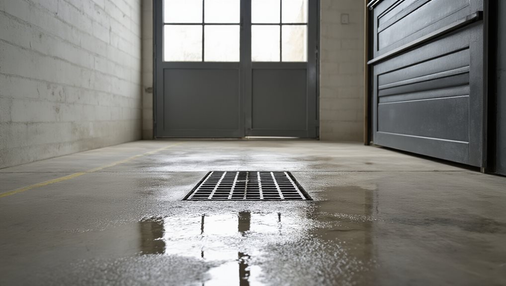 garage water ingress risk assessment and fixes