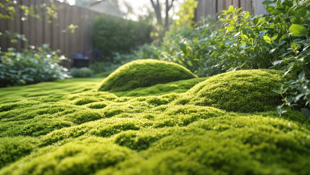 ground cover mosses for shade and low maintenance